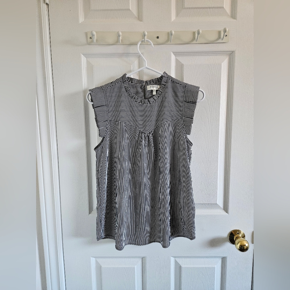 Monteau Striped Top